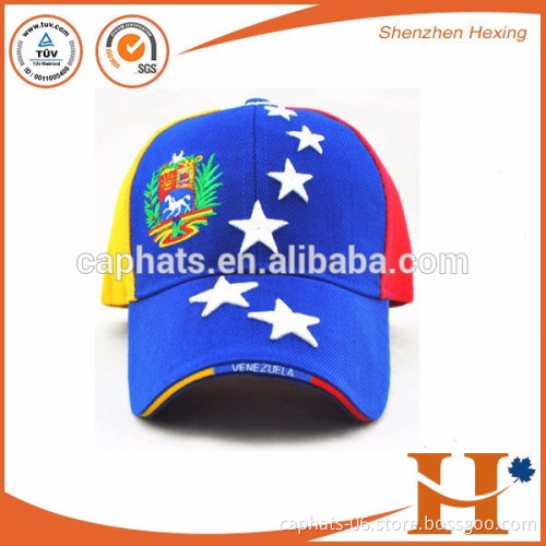 Hot Sale Black Embroidery Baseball Cap Custom Baseball Hat Sport Cap